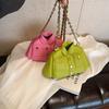 Bolso Mini de Moda Simple Estilo Coreano para Mujer, Monedero Infantil de Nicho 2024 Nuevo Estilo, Bolso Bandolera Pequeño y Moderno