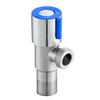 Válvula triangular de aço inoxidável, uma em duas saídas, quente e fria, espessada, aquecedor de água para vaso sanitário, válvula de parada FD39412228