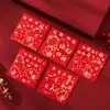 Artículos para Bodas Sobres Rojos para Matrimonio, Mini Paquetes Rojos para Bloquear la Puerta, Paquetes Rojos al por Mayor para Invitados de Boda