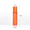 Atacado Frasco de Vidro Fosco com Rolo 10ml Frasco Rolo para Perfume Frasco para Óleo Essencial Frasco Portátil para Viagem Frasco de Amostra