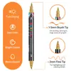 Set de Marcadores Acrílicos Metálicos de Doble Punta, Superventas Transfronterizos, Apilables y Opacos, para Uso Artístico Estudiantil