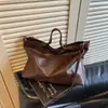 Bolso de Mano Minimalista de Cuero Suave para Mujer 2026 Nuevo Gran Capacidad Bolso de Mano para el Trabajo Bolso Cruzado de Gran Capacidad con Sensación Relajada