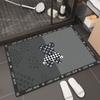 Tapete de piso suave de barro de diatomeas para baño, puerta de baño, absorbente, de secado rápido, antideslizante, tapete para pies, tapete para inodoro de baño