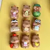 Bestseller de brinquedos transfronteiriço: Capivara de apertar famosa na internet, figura decorativa fofa e adorável, em estoque da fábrica