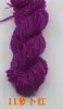 Directo de fábrica hilo de seda hilo de ganchillo hilo para zapatos de ganchillo muñeca de ganchillo pintura con lana DIY grueso tejido a mano