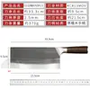 Cuchillo de Cocina Forjado Antiguo Puramente Hecho a Mano, Cuchillo Chino para Cortar, Machete Afilado para Carne para el Hogar, Cuchillo Chino para Huesos de Chef Comercial