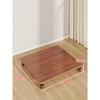 Base de caixa de armazenamento móvel Fit Box Storage Board com polia Suporte Bandeja com roda Piso Rack de armazenamento doméstico