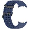 Yuelaiqiang es Adecuado para Samsung Galaxy Watch8/9/Watch8Classic Reloj de Color Sólido de Doble Botón Océano
