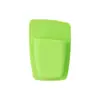 Caixa de Armazenamento de Silicone com Ventosa no Atacado do Fabricante Original, Caixa de Armazenamento Multifuncional de Cor Sólida com Ventosa Forte para Uso em Casa e no Banheiro