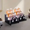 Suporte de Exibição Multifuncional Acrílico de Múltiplas Camadas Transfronteiriço para Figuras, Prateleira de Armazenamento, Suporte de Exibição Acrílico para Perfumes, Feito Sob Medida