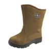 Atacado extra grosso botas de neve masculinas botas de algodão botas à prova de frio antiderrapante cano alto botas de algodão botas mongóis lã couro uma geração de cabelo