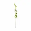 Flores artificiais laranjas, folhas de eucalipto roxas, arranjos florais de eucalipto artificiais, plantas artificiais, plantas verdes falsas, galhos decorativos