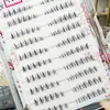 Diez Filas de Pestañas Inferiores de Hierba Marina de Gran Capacidad, Estilo Muñeca de Ojos Grandes, Pestañas Postizas Planas Segmentadas Lindas, Fábrica de Origen