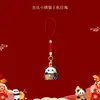 Cordão de Celular de Panda Festivo Estilo Chinês Sichuan Chengdu Turismo Cultural e Criativo Pequena Sacola de Presente Chaveiro Pequeno Pingente