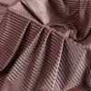 Tira de hoyo plisada terciopelo coreano terciopelo dorado terciopelo elástico pantalones ropa tela de terciopelo DIY punto