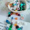 Anillo con Cara de Piedra Natural en Forma de Corazón Parche de Cristal en Forma de Corazón Joyería de Ágata Anillo Collar Accesorios para Joyería DIY