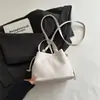 Bolso Bandolera Cubo Nuevo de Moda Tendencia Diseño de Nicho Cierre de Cordón Bolso de Hombro Único para Viajes Diarios Bolso de Mano de Gran Capacidad