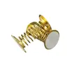 Accesorios de metal acrílico al por mayor base de resorte doble cara con pegamento música mecedora juguete DIY accesorios decorativos adornos