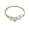 Pulsera minimalista de estilo coreano con estrella de circón y perla, una pieza de joyería única y exquisita, un accesorio ligero y moderno que complementa cualquier atuendo, disponible al por mayor