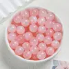 Cielo Estrellado Sirena Ji Destello Fino Resina Cuentas Redondas Cuentas Sueltas Hecho a Mano DIY Collar Pulsera de Cuentas Accesorios de Joyería Cuentas