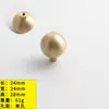 Ventas Directas de Fábrica Nórdico Lujo Ligero Latón Manija para Puerta de Gabinete Cajón Gabinete para Vinos Sencillo Oro Francés Manija de un Agujero