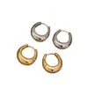 Pendientes Metálicos en Forma de U Transfronterizos Europeos y Americanos, Pendientes de Estilo Moderno, Sencillo y Genial, Fábrica de Pendientes de Nicho de Alta Gama