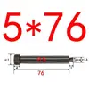 GanchoExtractor Endurecido para Molde, Pasador de Extracción de Material, Varilla de Retorno de Material, Varilla de Empuje de Material, Pasador Extractor, Tipo 56 Rlr de Monje