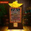 Pintura de parede Mestre Buda Lótus Nepal algodão tinta mineral natural Mestre Lótus convertido para thangka estátua de Buda