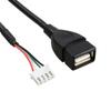Cable de comunicación USB DuPont USB2.0 a XH2.54, cable de depuración para placa de desarrollo, cable de datos XH2.54 a USB
