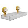 Estante de Almacenamiento con Ventosa para Baño Hogareño sin Taladro Estante de Almacenamiento para Baño Caja de Almacenamiento Montada en Pared con Ventosa Extraíble Fuga