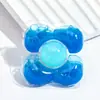 Bolinhas de Sabão para Roupa 20g, Sabão para Roupa Concentrado 12 Vezes, Tamanho Grande para Uso na Lavanderia, Bloqueio de Fragrância Duradouro, Remoção de Bactérias e Ácaros