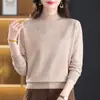 Suéter transfronterizo para mujer de primavera, otoño e invierno en un estilo chic, nuevo y moderno de 2026, top estilo chino adelgazante y rejuvenecedor