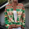 Nuevo cárdigan suéter navideño floral transfronterizo europeo y americano para Amazon, AliExpress y tiendas independientes, versátil y elegante