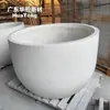 Caixa de Flores Criativa de Cimento Estilo Industrial Externo Vaso de Flores Retrô Varanda Comunitária Pátio Calha de Flores de Concreto Personalizável