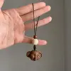 Collar de elefante con cuentas estilo vintage de mediados de siglo, creativo y único, nueva cadena para suéter estilo chino, accesorio moderno y elegante