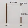 Nuevo Estante de Exhibición para Tienda de Ropa, Estante Lateral para Colgar Ropa de Mujer Montado en la Pared, Perchero de Pie, Estante de Exhibición de Ropa de Acero Inoxidable