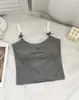 Nuevo estilo de primavera, camisola sexy con ribete de encaje y lazo para mujer con copas, top de capa interior ajustado para mujer