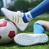 Zapatos de fútbol para uñas rotas transfronterizos para hombre y mujer, antideslizantes, para niños, tallas 28-39, zapatos de entrenamiento para competición deportiva, venta al por mayor para hombres