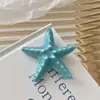Estrella de Mar Artificial Pinza para el Cabello de Niña Pinza Lateral Pato de Playa Flequillo Sexy Tocado Femenino Accesorios para el Cabello de Vacaciones de Verano