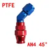 Accesorios de Modificación de Automóviles A Prueba de Fugas de Alta Presión Tubo de Ptfe Forjado Junta de Refrigeración de Aceite Junta de Aceite del Enfriador de Aceite Adaptador de Tubo de Aceite de Ptfe