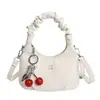 Bolso de Mujer Minimalista Versátil de Diseño de Nicho Estilo Coreano 2026 Nuevo Bolso Dumpling para Viajar Bolso Cruzado de Alta Gama de Moda