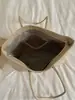 Shuai Mi Jia Moda Estilo Coreano Bolsa Tote Grande Capacidade Feminina 2026 Nova Bolsa de Ombro Simples Casual para Trabalho e Deslocamento