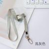 1,0cm Corda de Marcação de Identificação com Cordão Gancho de Ovo Metálico Cordão para Crachá Capa para Crachá de Estudante Cordão de Marcação Simples para Pendurar