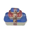Caja de Almacenamiento Larga de Color Dopamina de Grado Alimenticio Caja de Almuerzo Desechable Caja de Almacenamiento Apilable