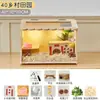 Caja de alimentación para hámster jaula casa especial Oso Dorado suministros traje completo villa de lujo extragrande cabaña jaula para ratas
