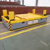 Roda de aço fundido caminhão de transporte trilho transversal transporte ferroviário translação trilho de solo carrinho de transferência tubo de aço balsa de trilho transversal