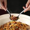 Colher de arroz de aço inoxidável 304 coreana colher de sopa de cabo longo para uso doméstico e em restaurantes colher para bibimbap mingau colher redonda pequena espessa colher