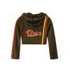 Ropa de Jazz para Niñas Ropa de Práctica Estilo Coreano Sudadera con Capucha Traje Ropa de Performance de Jazz para Niños Otoño