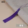 Atacado 13cm Seda de Gelo Fechado Borla Estilo Chinês Pingente de Leque Marcador de Página Acessórios de Pendurar em Roupas Espinho Decorativo Joias Borla Decorativa