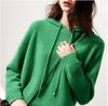 Suéter de Cachemira con Descuento de Marca Otoño e Invierno con Capucha 2024 Suéter Grueso con Capucha para Mujer Sudadera Gorro de Punto